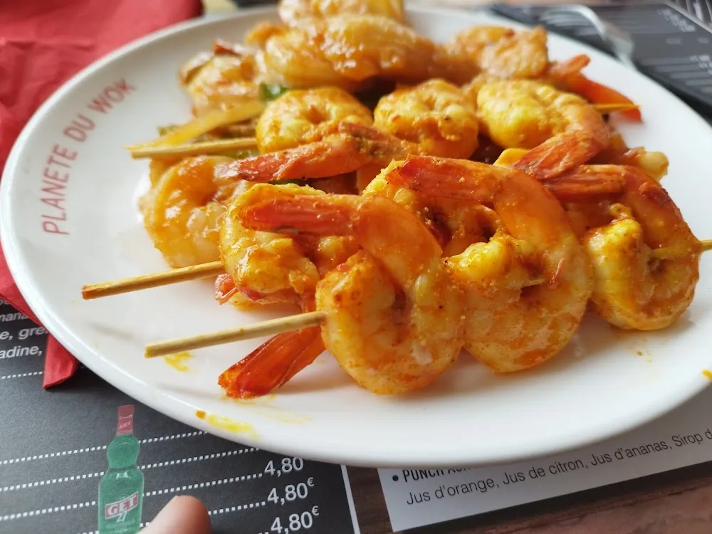 Crevettes Marinées
